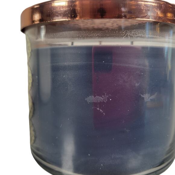 Bath & Body Works Black Teakwood 14.5 oz 3-Wick Scented Candle Limited Edition - Picture 6 of 10